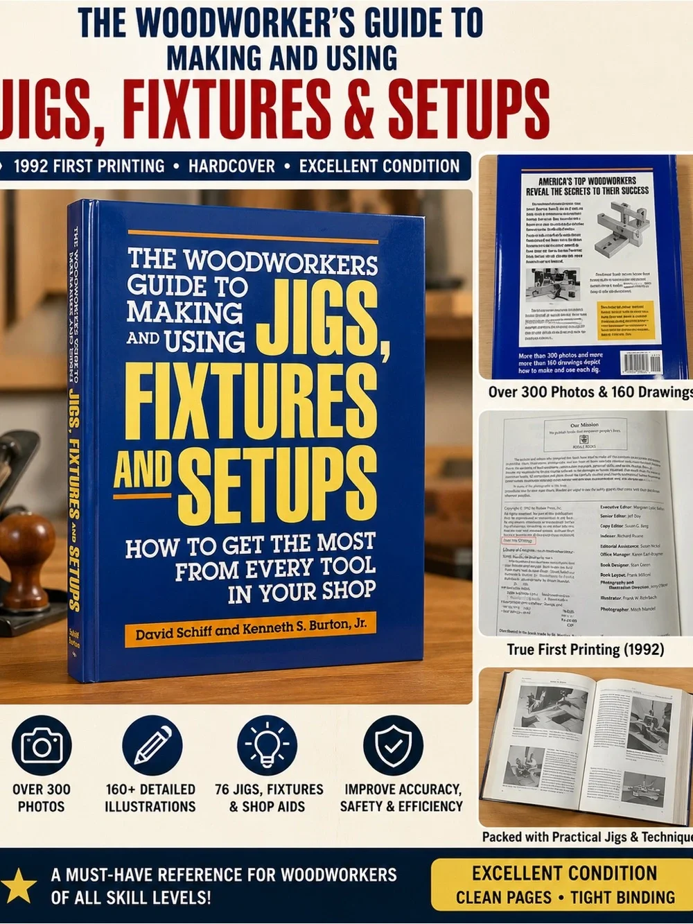 The Woodworker's Guide to Making and Using Jigs, Fixtures & Setups